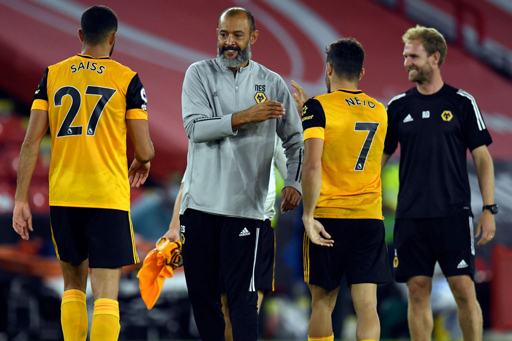 Skor 0-2 bertahan hingga laga usai. Hasil tersebut disambut gembira para pemain Wolves.