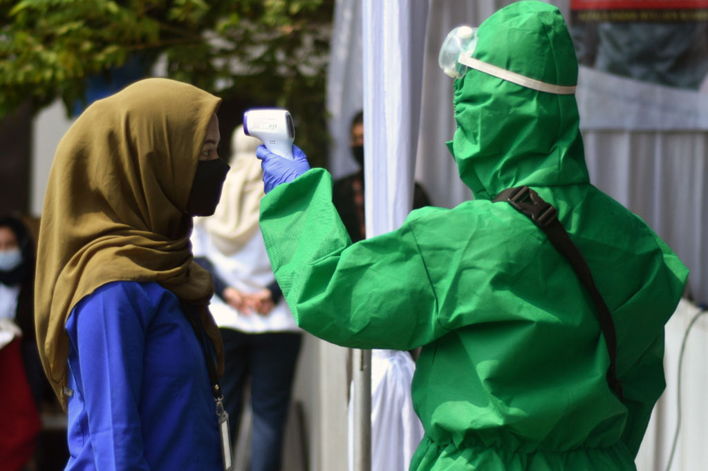 Tes swab dilakukan selama dua hari, yaitu Rabu, 16 September 2020 dan Kamis, 17 September 2020 di lapangan parkir Media Group, Kedoya Selatan, Jakarta Barat.