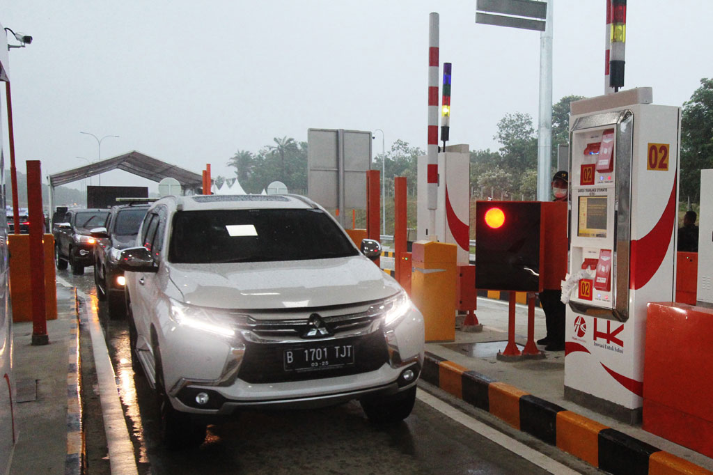 Masyarakat bisa melalui Jalan Tol Pekanbaru-Dumai, Riau, tanpa harus membayar alias gratis mulai Sabtu, 26 September 2020 pukul 06.00 WIB.