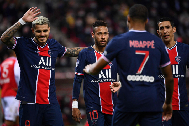 Mauro Icardi menggandakan keunggulan bagi timnya pada menit ke-65. Bermula dari umpan satu dua Mbappe-Neymar, pemain timnas Prancis itu lantas memberikan umpan matang kepada Icardi yang tinggal menyelesaikannya jadi gol.