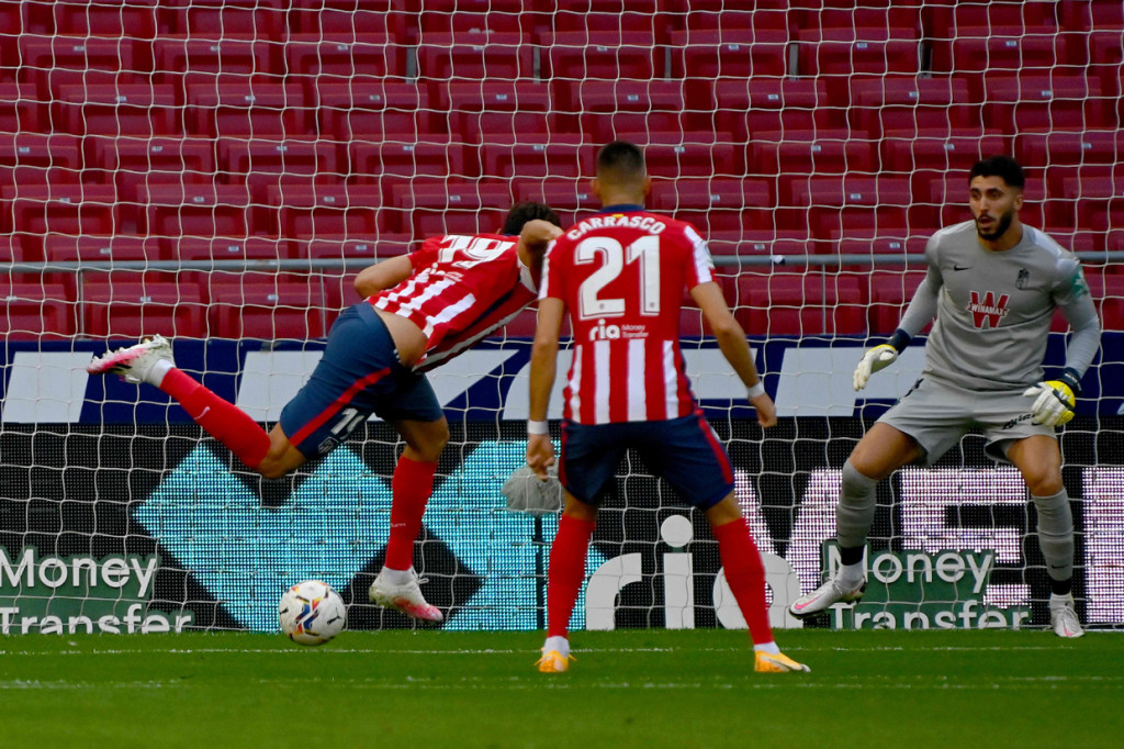 Enam gol tim besutan Diego Simeone dicetak Diego Costa (9'), Angel Correa (47'), Joao Felix (65'), Marcos Llorente (72') dan Luis Suarez (85', 90+4').