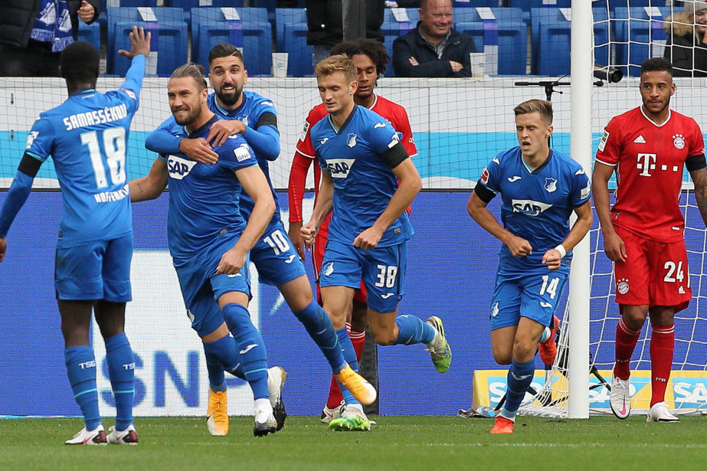 Empat gol kemenangan Hoffenheim dicetak oleh Ermin Bicakcic (16'), Moanes Dabour (24'), dan Andrej Kramaric (77', 90+2'-p). 
