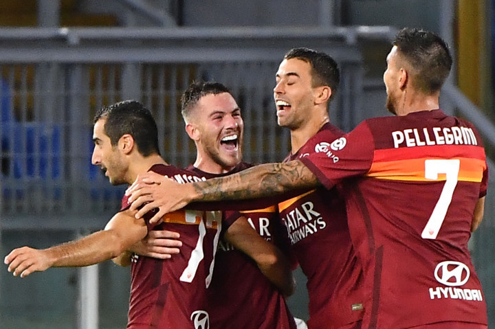 Roma kembali unggul di detik-detik akhir babak pertama. Tepatnya di menit 45+2, kembali lewat Jordan Veretout.