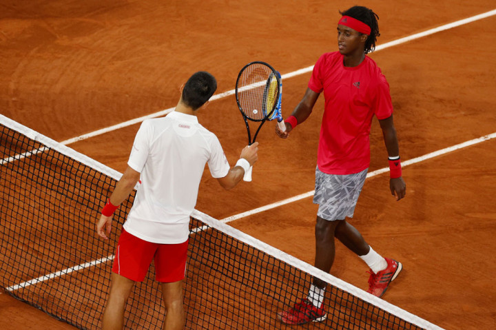 Petenis Serbia tersebut menang tiga set langsung atas Mikael Ymer (Swedia) dengan skor 6-0, 6-2, 6-3.