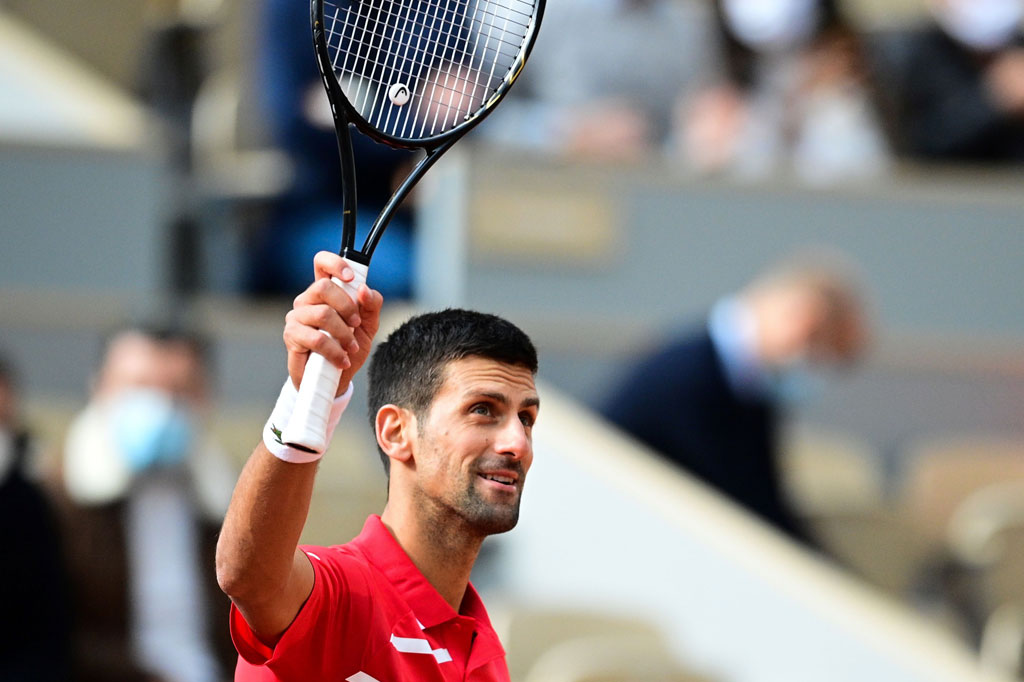 Unggulan teratas itu menyamai kemenangan Roger Federer di turnamen tersebut. Namun dia masih tertinggal 25 kali di belakang pemain terbaik sepanjang masa Rafael Nadal.