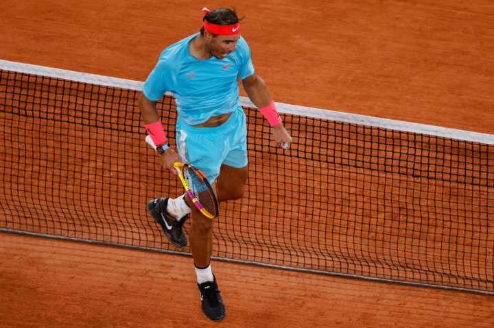 Petenis unggulan kedua itu sedang mengincar rekor kemenangan ke-13 di Roland Garros dan berharap menyamai capaian 20 titel Grand Slam tunggal putra Roger Federer.