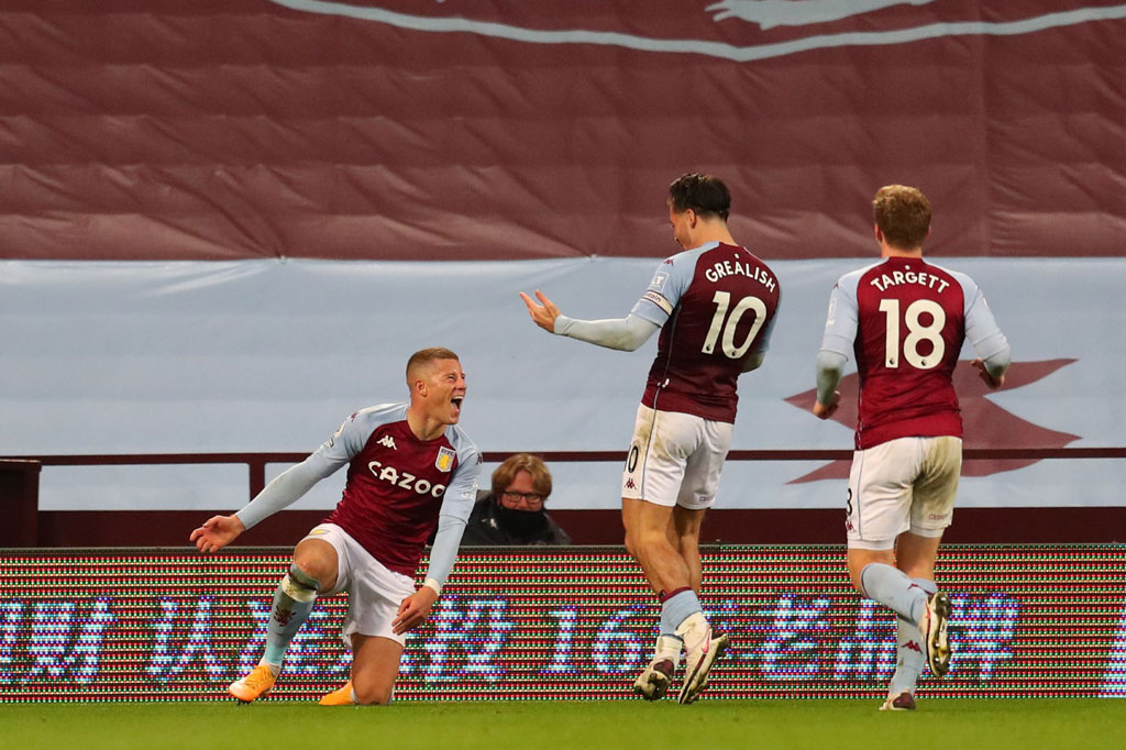 Pada menit ke-55, Ross Barkley menandai debutnya sebagai pemain pinjaman dari Chelsea dengan sebuah gol untuk memperbesar keunggulan Villa jadi 5-1, lewat tembakan yang kembali dibantu benturan dari kaki Trent Alexander-Arnold.