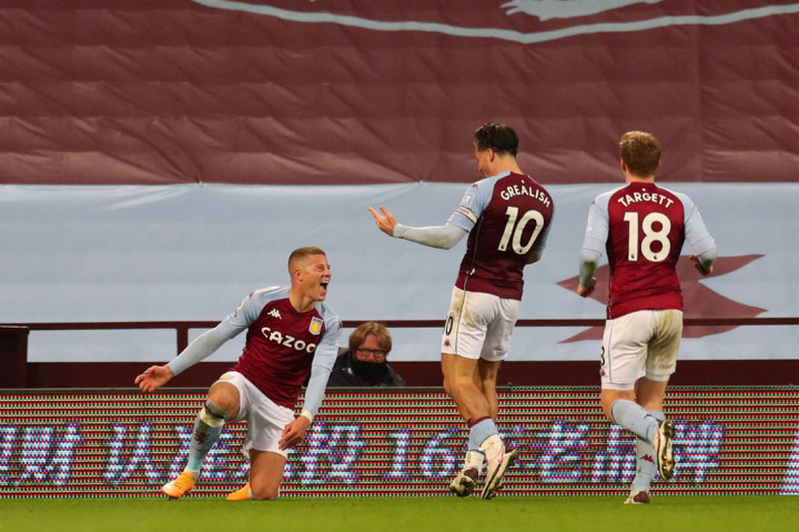 Pada menit ke-55, Ross Barkley menandai debutnya sebagai pemain pinjaman dari Chelsea dengan sebuah gol untuk memperbesar keunggulan Villa jadi 5-1, lewat tembakan yang kembali dibantu benturan dari kaki Trent Alexander-Arnold.