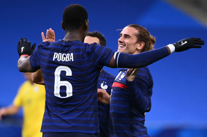 Dan Striker Barcelona Antoine Griezmann menutup pesta gol tuan rumah menjadi 7-1 satu menit menjelang waktu normal berakhir.