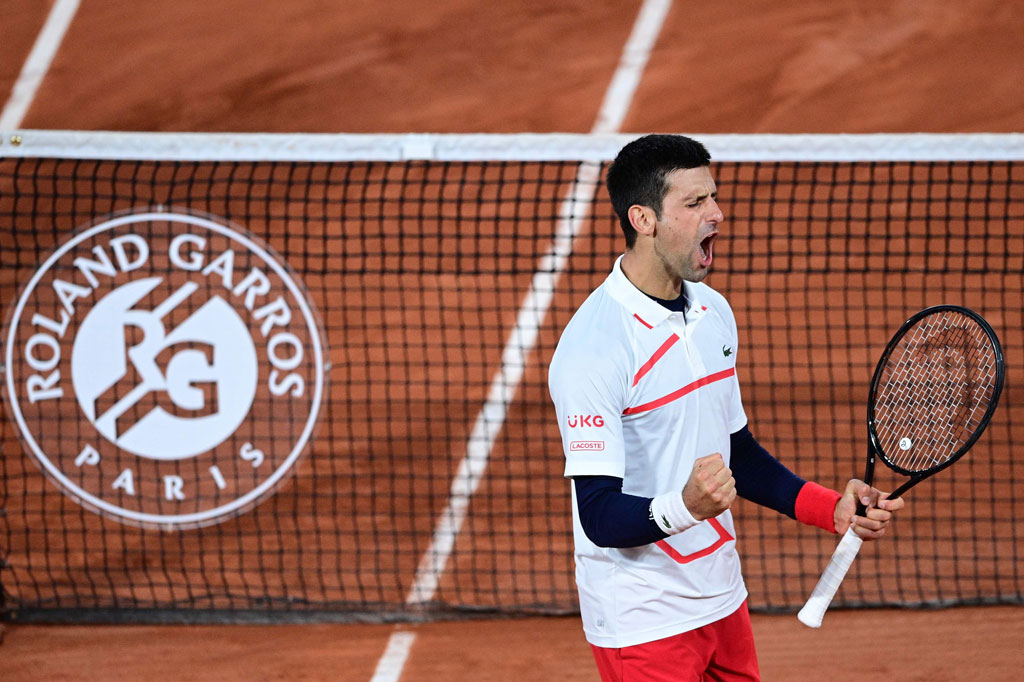 Sempat mengawali pertandingan dengan buruk, Novak Djokovic akhirnya berhasil mengalahkan petenis Spanyol Pablo Carreno Busta di babak perempat final French Open, Kamis, 8 Oktober 2020 WIB.