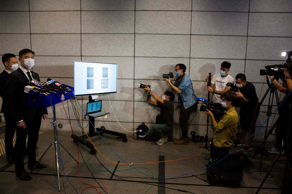 Pada 10 September 2019, gulungan kaligrafi tersebut dirampok bersama dengan cap, koin, dan sejumlah karya kaligrafi lainnya yang bernilai total HKS5 miliar (Rp9,5 triliun).