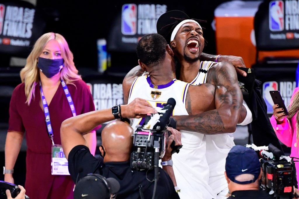 Los Angeles Lakers akhirnya menjadi juara NBA 2020. AFP Photo/Douglas P. DeFelice
