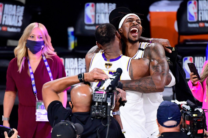 Los Angeles Lakers akhirnya menjadi juara NBA 2020. AFP Photo/Douglas P. DeFelice
