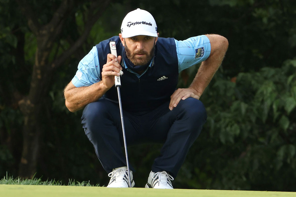 Johnson telah melewatkan tahun yang sensasional dengan menjuarai FedExCup di East Lake pertama kalinya bulan lalu, sebelum diganjar penghargaan sebagai pegolf PGA terbaik tahun ini untuk kedua kalinya.