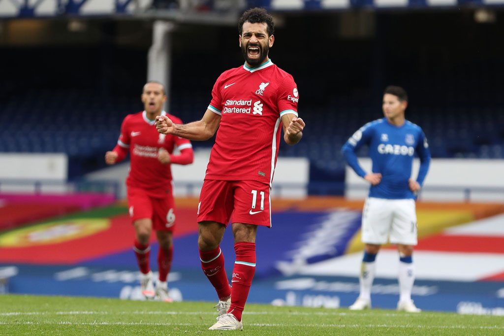 Pada menit ke-72 Mohamed Salah berhasil menjebol gawang Pickford dengan menyambar bola muntah hasil sapuan buruk Yerry Mina dari umpan silang Henderson. Liverpool memimpin 2-1 atas Everton.