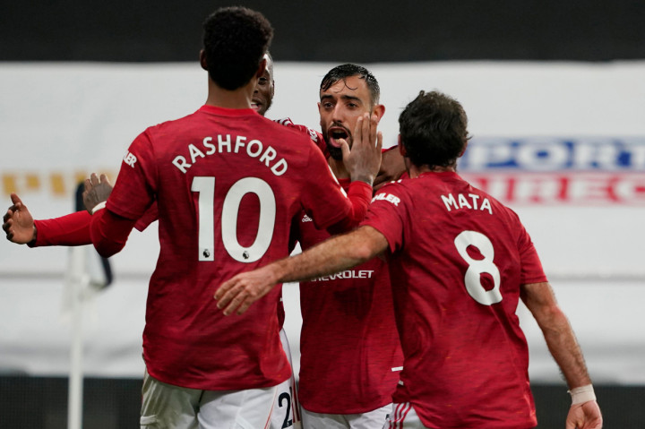 Dengan hasil ini, MU naik ke posisi 14 klasemen sementara dengan enam poin dari empat laga. Sedang Newcastle ada di urutan 11 dengan tujuh poin dari lima pertandingan. AFP Photo/Owen Humphreys
