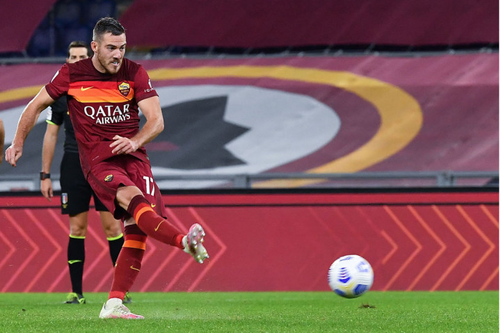 Namun Roma berhasil unggul kembali pada menit ke-69. Kali ini lewat eksekusi penalti Jordan Veretout. Hadiah penalti diberikan setelah Pedro dijatuhkan kiper Lorenzo Montipo.