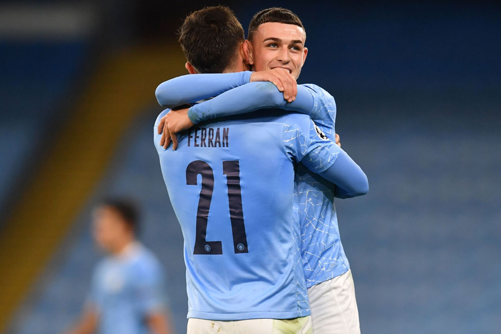 Kemenangan itu membuat tim besutan Pep Guardiola mengoleksi tiga poin dan memimpin klasemen sementara Grup C, di atas Olympiakos yang menang tipis atas Marseille di laga lain. Sementara Porto di urutan buncit dengan nirpoin.