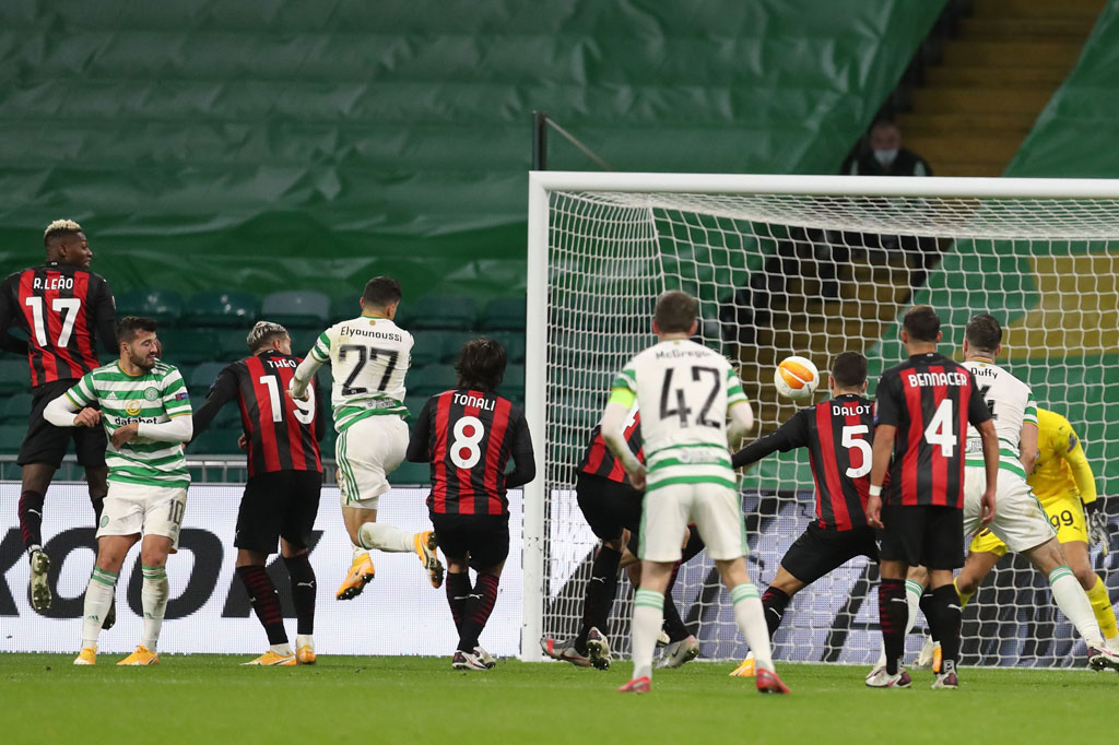 Gol yang dinantikan kubu tuan rumah akhirnya tercipta pada menit ke-76. Bola tendangan sudut dari Christie disambar Mohamed Elyounoussi dan meluncur deras masuk ke gawang Milan.