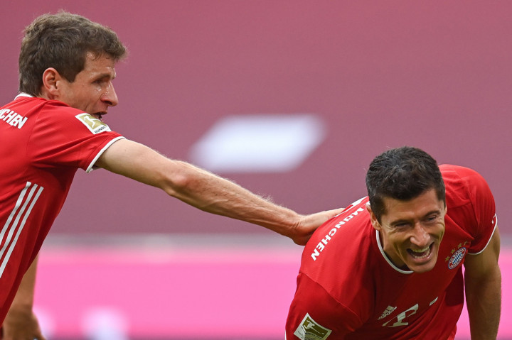 Lewandwoski menggandakan keunggulan timnya pada menit ke-26. Kali ini giliran Joshua Kimmich yang menjadi kreator gol timnya.