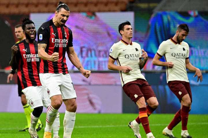 Beberapa saat kemudian, giliran Milan yang mendapat hadiah penalti. Gianluca Mancini dianggap menjatuhkan Calhanoglu di kotak terlarang Roma. Ibrahimovic sukses menjalankan tugasnya sebagai eksekutor untuk membawa timnya unggul 3-2.