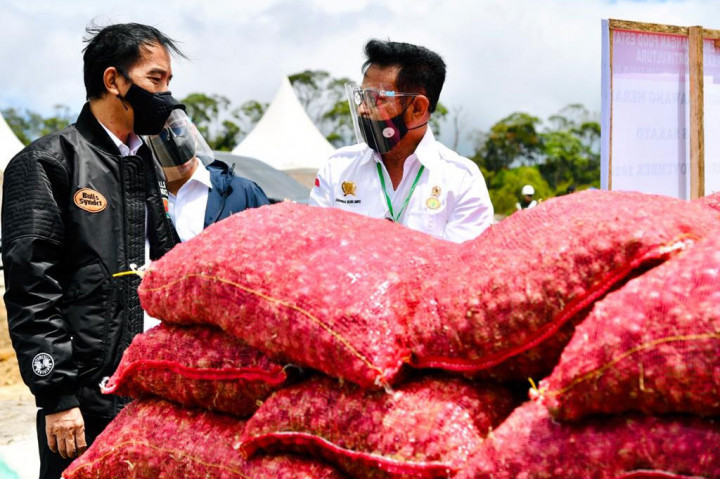 Di Sumut, selain Humbahas, terdapat beberapa kabupaten lainnya yang akan menerapkan program food estate yakni Kabupaten Tapanuli Utara, Kabupaten Tapanuli Tengah dan Kabupaten Pakpak Bharat.