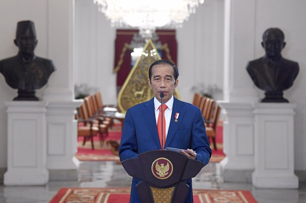 Jokowi menekankan bahwa semua pihak harus bekerja sama untuk merawat keindonesiaan. Keindonesiaan harus selalu dijaga dengan semangat solidaritas dan rasa persaudaraan.
