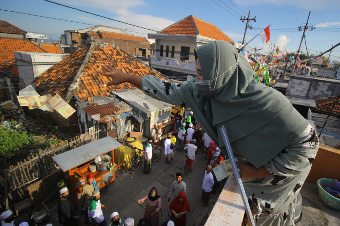 Suasana Pawai Maulid Nabi di Surabaya - Medcom.id