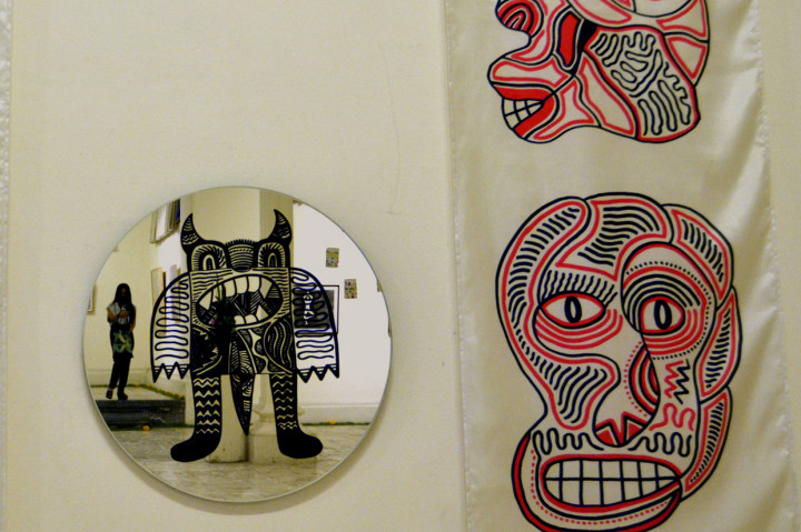 Pameran rangkaian Festival Seni Bali Jani II yang diselenggarakan Pemprov Bali tersebut memamerkan puluhan karya seni berbagai jenis seperti lukisan, patung dan instalasi karya 45 orang seniman.