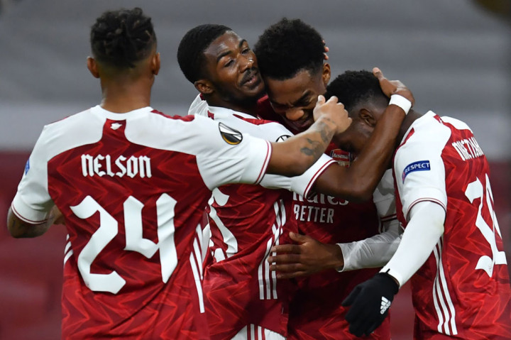 Willock meluapkan kegembiraan bersama rekan-rekan setimnya.