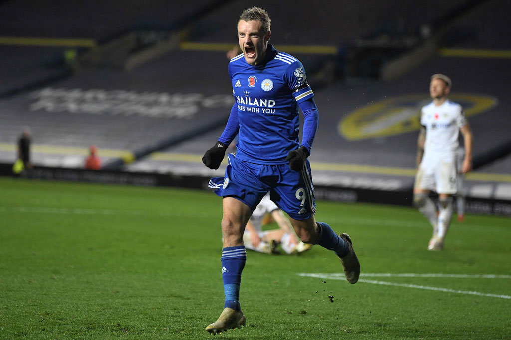 Tapi Leicester kemudian bangkit dan kembali memperbesar keunggulan lewat penyelesaian jarak dekat Vardy pada menit ke-76.
