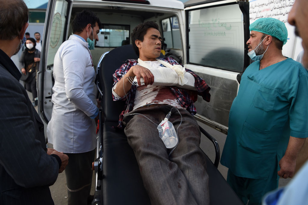 Presiden Ashraf Ghani menyebut serangan tersebut sebagai tindakan teror yang tercela. Dalam pesan video, Ghani, yang pernah mengajar di universitas tersebut, mengumumkan hari berkabung nasional untuk menghormati para korban.