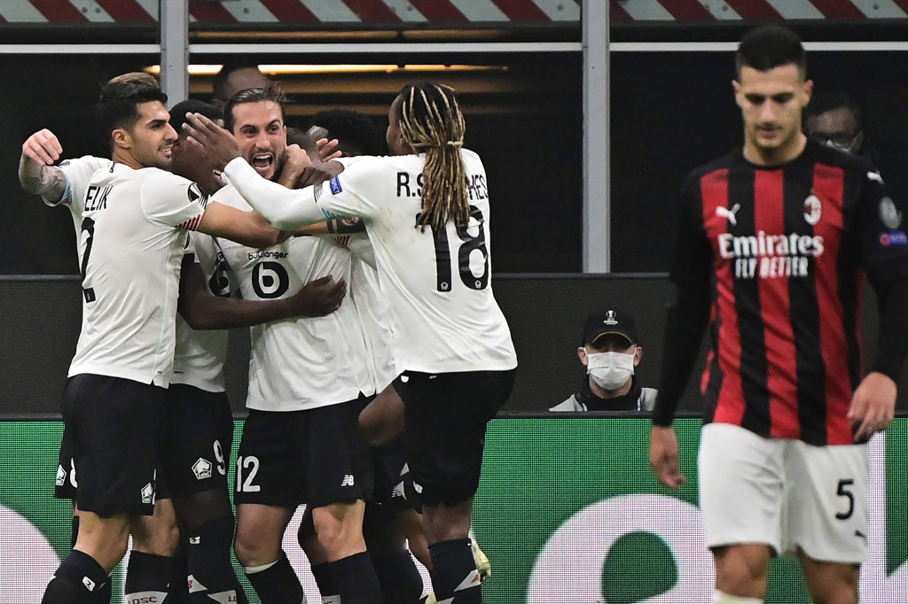 Memasuki menit ke-58, Lille melakukan serangan cepat yang berujung bola umpan terobosan dapat diterima Jonathan David, bola kemudian dioper kepada Yacizi untuk dikonversi menjadi gol yang melengkapi hat-tricknya.