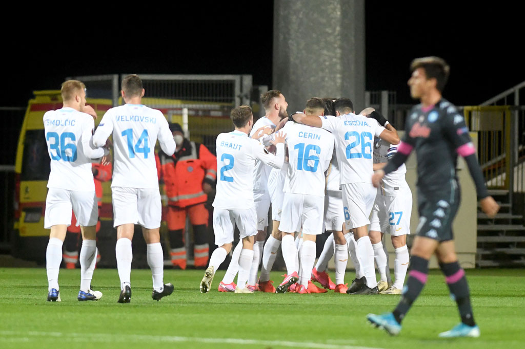 Pasukan Gennaro Gattuso sempat tertinggal lebih dulu pada menit ke-13 lewat gol Robert Muric menuntaskan sebuah serangan balik dengan tembakan dari luar kotak penalti.