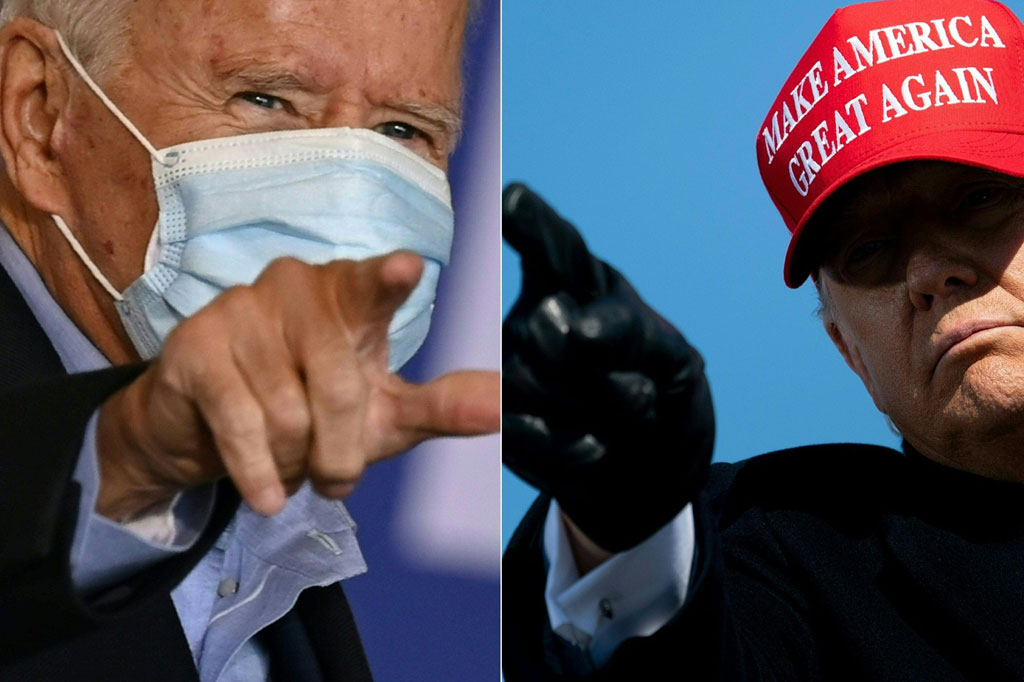 Biden memiliki keunggulan 253 Electoral College, Sementara Trump mendapatkan 214 Electoral College, menurut Edison Research.