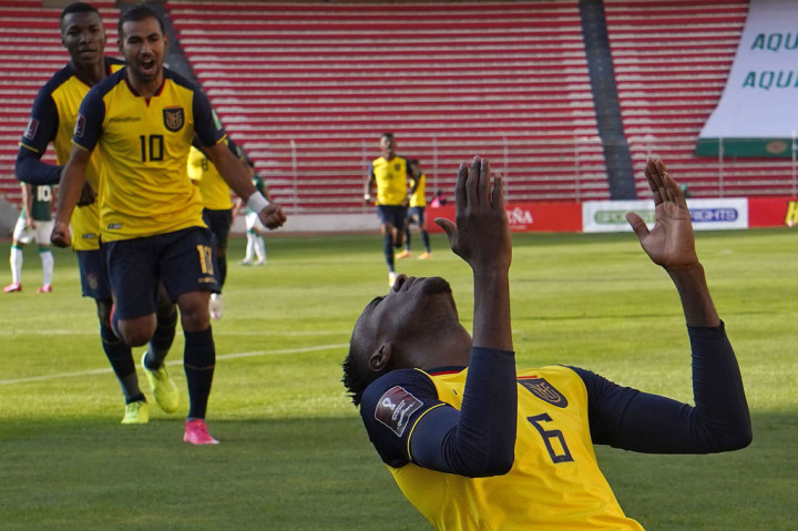 Ekuador menyamakan kedudukan pada awal babak kedua. Sepakan kaki kiri Bener Caicedo sukses menembus gawang tuan rumah. 