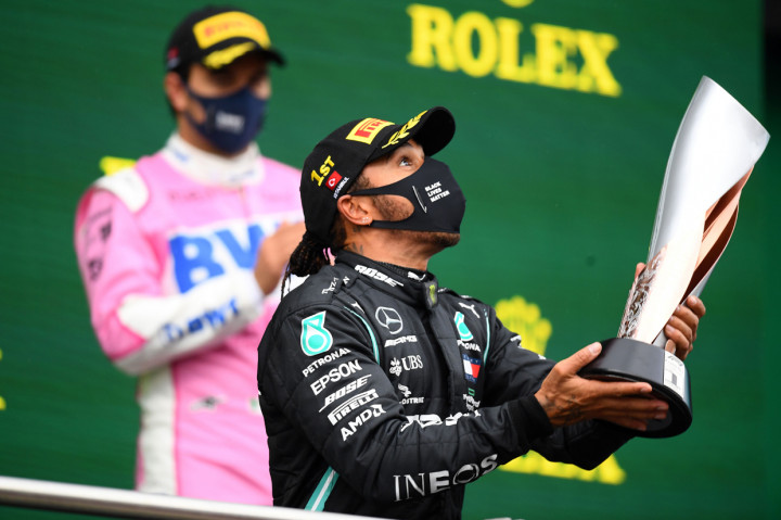 Kemenangan Lewis Hamilton ini memastikan dirinya sebagai juara dunia tahun ini, sekaligus menjadi gelar ketujuh sepanjang kariernya.