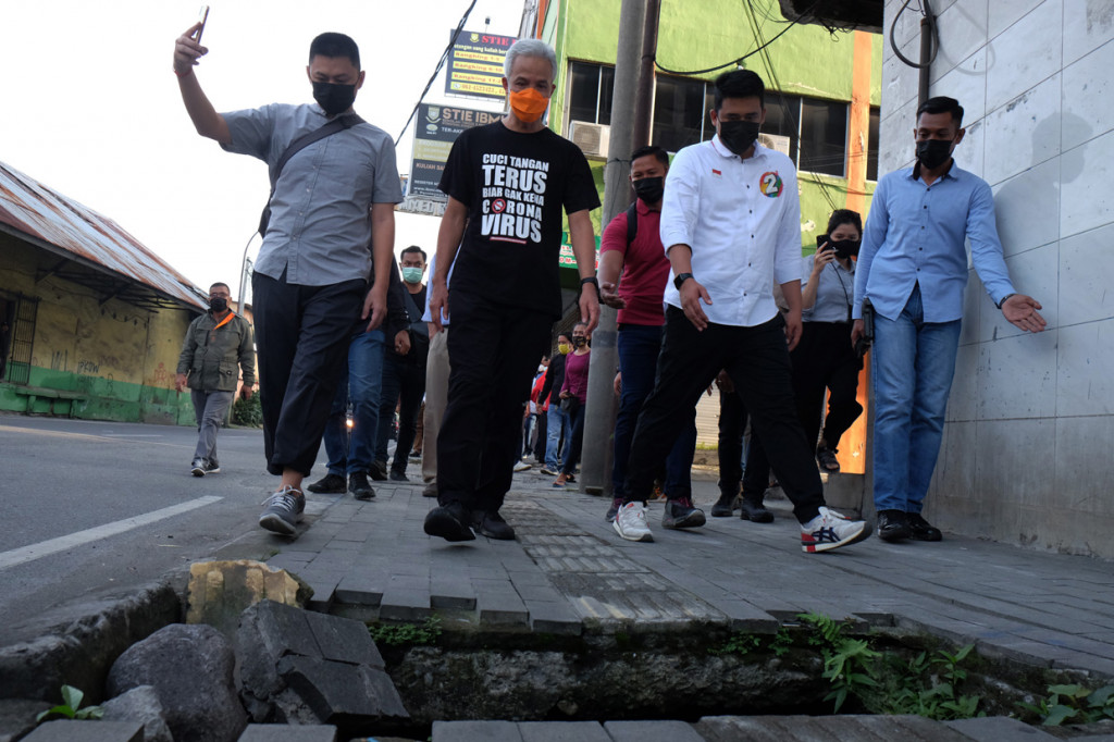 Kunjungan calon Wali Kota Medan tersebut dalam rangka melihat sekaligus merencanakan pengembangan potensi wisata di kawasan itu.