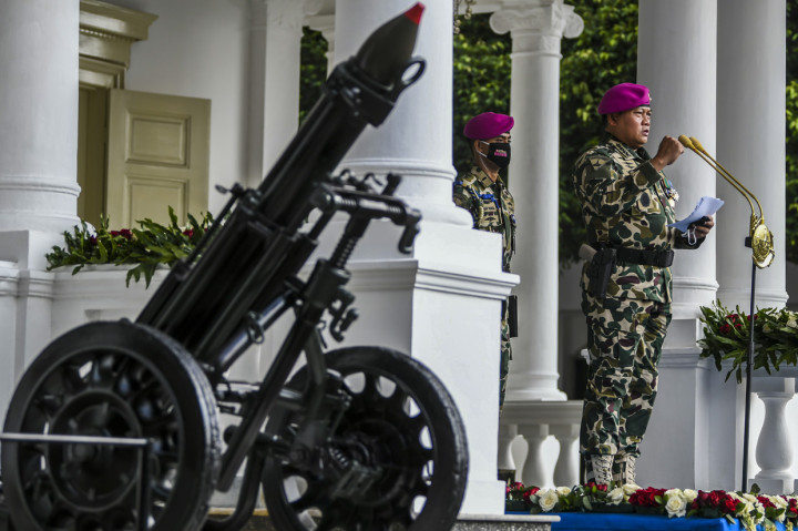 Kepala Staf TNI Angkatan Laut (KSAL) Laksamana TNI Yudo Margono berpesan Korps Marinir selalu hadir untuk NKRI.