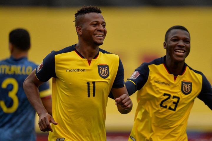 Ekuador tidak mengendurkan tekanan meski telah unggul dua gol. Mereka kemudian mengemas gol ketiga pada menit ke-32, lewat tembakan jarak dekat Michael Estrada menyambut umpan silang Mena.