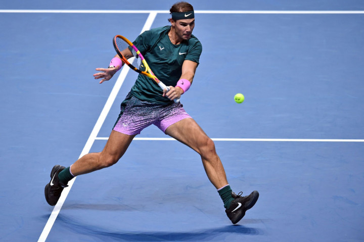 Sementara nasib petenis nomor dua dunia Nadal akan bertumpu pada pertandingan grup terakhirnya melawan Tsitsipas.