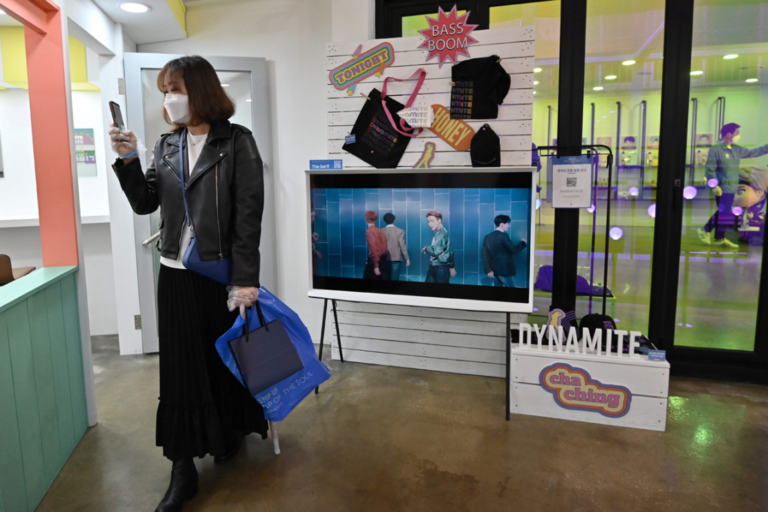 Potret BTS Pop-Up: MAP OF THE SOUL di Seoul - Medcom.id