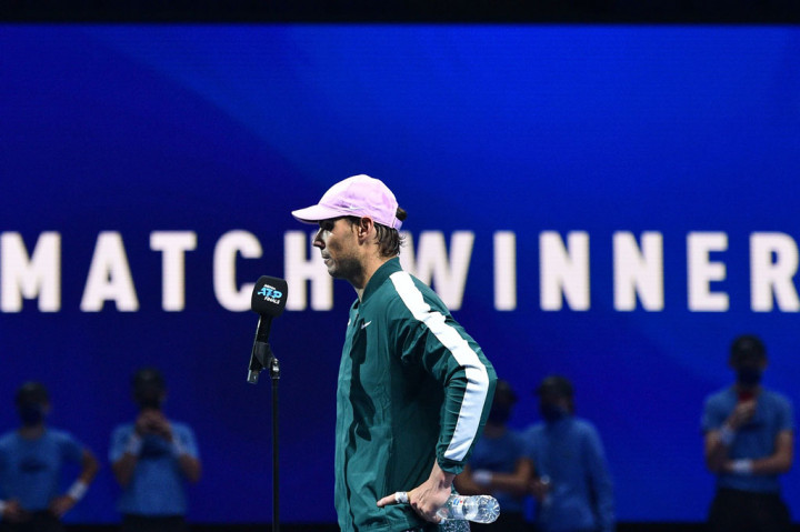 Petenis berusia 34 tahun itu telah lolos ke ATP Finals dengan rekor 16 tahun berturut-turut tetapi terpaksa mundur sebanyak enam kali.