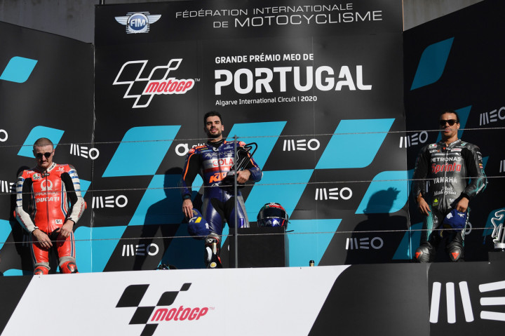 Melengkapi posisi podium ada pebalap Petronas Yamaha SRT, Franco Morbidelli. Setelah itu, berturut-turut sampai sampai posisi 10 ada Pol Espargaro, Takaaki Nakagami, Andrea Dovizioso, Stefan Bradl, Aleix Espargaro, Alex Marquez, dan Johann Zarco.