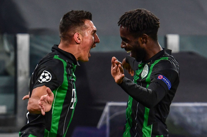 Juventus sempat dikejutkan oleh tim Hongaria itu yang mencuri keunggulan terlebih dahulu pada menit ke-19. Umpan silang Tokmac Nguen sempat membentur barisan pertahanan Juve. Bola mendarat di hadapan Myrto Uzuni yang menyambutnya dengan tembakan voli untuk menjebol gawang tuan rumah.