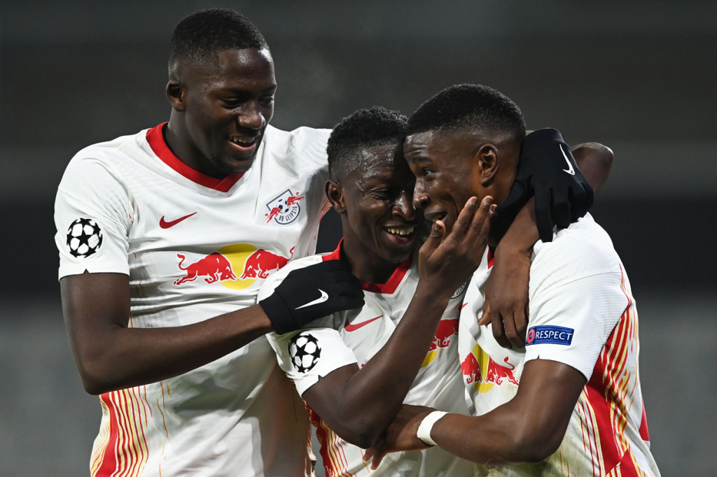 RB Leipzig menang dramatis lawan tuan rumah Istanbul Basaksehir 4-3 di Stadion Fatih Terim, Istanbul.