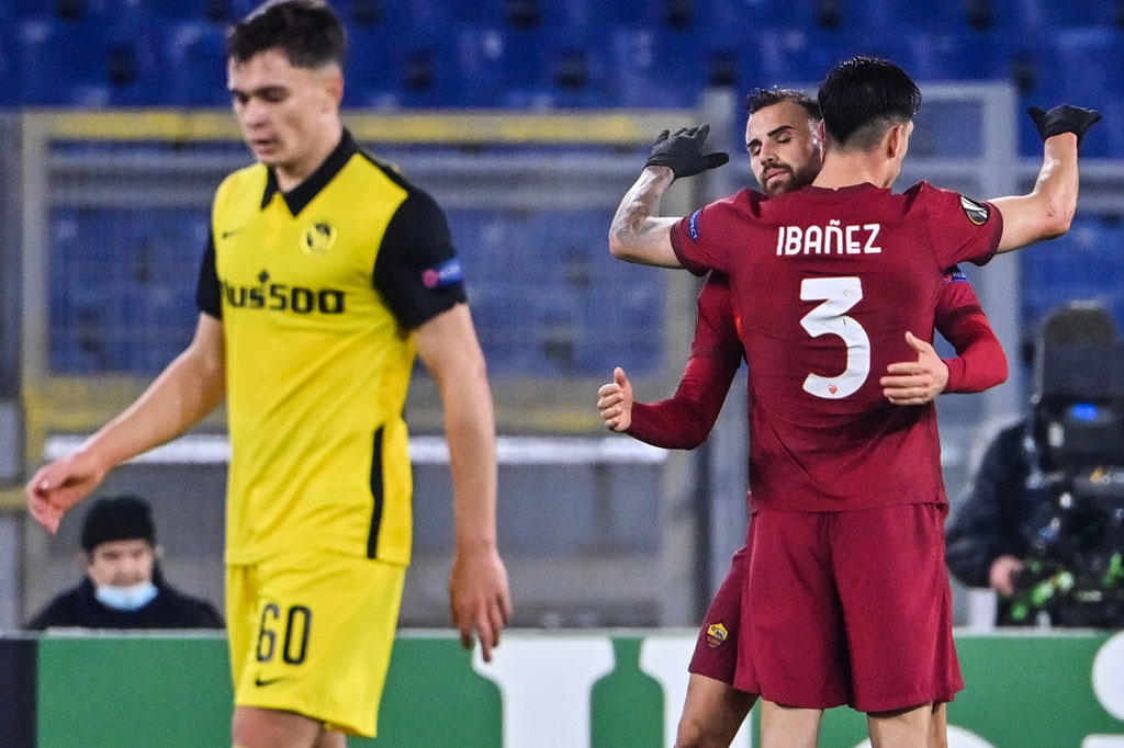 Borja Mayoral kemudian menyamakan kedudukan pada menit ke-44. Gol diawali sepakan Pedro yang ditepis kiper David von Ballmoos. Bola rebound ditanduk oleh Mayoral masuk ke gawang yang kosong.