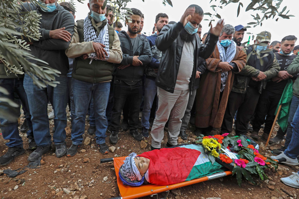 Ali Ayman Nasr Abu Aliya tewas ditembak tentara Israel saat terjadi bentrokan di di sela-sela protes di Tepi Barat yang diduduki, Jumat, 4 Desember 2020 waktu setempat.