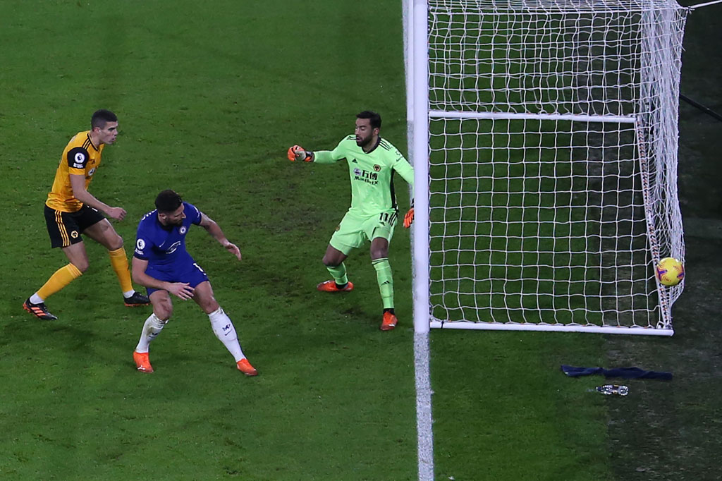 Tim besutan Frank Lampard akhirnya berhasil memecah kebuntuan empat menit memasuki babak kedua, ketika Olivier Giroud membawa Chelsea unggul lewat tendangan voli menyambut umpan tarik Ben Chilwell.