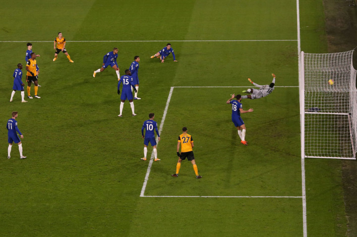 Namun, keunggulan itu dapat disamakan oleh tuan rumah pada menit ke-66 lewat tembakan keras Daniel Podence yang melewati hadangan bek Reece James dan kiper Edouard Mendy untuk menjebol gawang tim tamu.